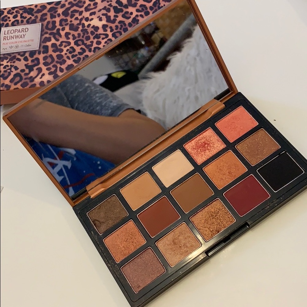 Leopard runway eyeshadow palette